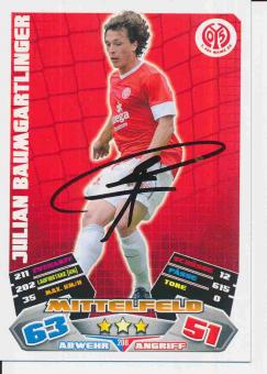 Julian Baumgartlinger  FSV Mainz 05  2012/13 Match Attax Card orig. signiert 