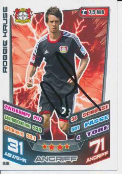 Robbie Kruse  Bayer 04 Leverkusen  2013/14 Match Attax Card orig. signiert 