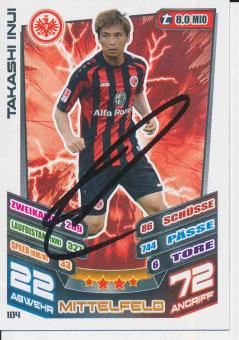 Takashi Inui  Eintracht Frankfurt  2013/14 Match Attax Card orig. signiert 
