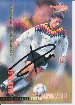 Stefan Reuter  DFB  Panini Bundesliga Card original signiert 