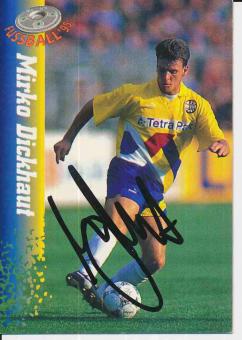 Mirko Dickhaut  Eintracht Frankfurt Panini Card original signiert 