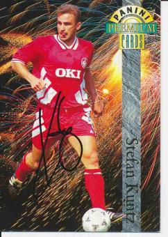 Stefan Kuntz  FC Kaiserslautern  Panini Card original signiert 