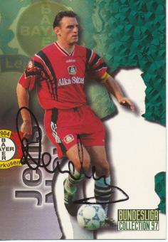 Jens Nowotny  Bayer 04 Leverkusen  Panini Card original signiert 