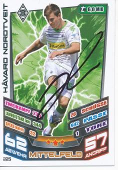 Havard Nordtveit  Borussia Mönchengladbach  2013/14 Match Attax Card orig. signiert 