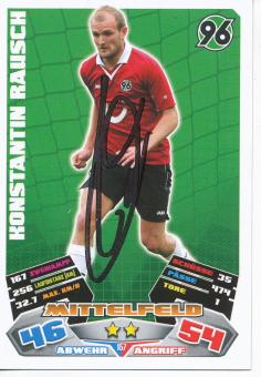 Konstantin Rausch  Hannover 96  2012/13 Match Attax Card orig. signiert 