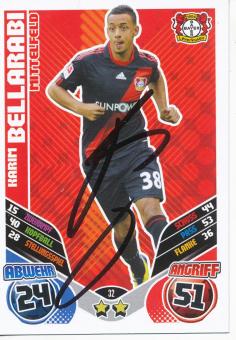 Karim Bellarabi  Bayer 04 Leverkusen  2011/12 Match Attax Card orig. signiert 
