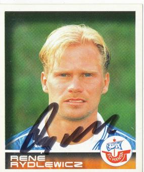 Rene Rydlewicz  FC Hansa Rostock 2001 Panini Bundesliga Sticker original signiert 
