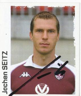 Jochen Seitz  FC Kaiserslautern  2004/2005 Panini Bundesliga Sticker original signiert 