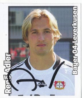 Rene Adler  Bayer 04 Leverkusen  2008/2009 Panini Bundesliga Sticker original signiert 