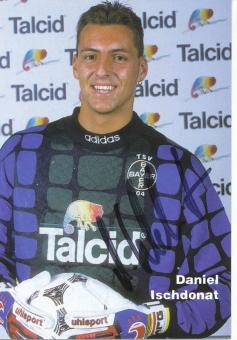 Daniel Ischdonat   1994/1995  Bayer 04 Leverkusen Fußball Autogrammkarte original signiert 