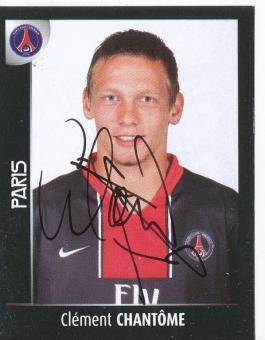 Clement Chantome   PSG Paris Saint Germain  2008  Frankreich Panini Sticker original signiert 