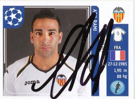 Adli Rami  FC Valencia  2011/2012  Panini CL Sticker original signiert 