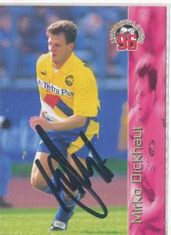 Mirko Dickhaut  Eintracht Frankfurt  Panini Bundesliga Card original signiert 