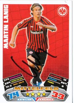 Martin Lanig  Eintracht Frankfurt   2012/2013 Match Attax Card orig. signiert 