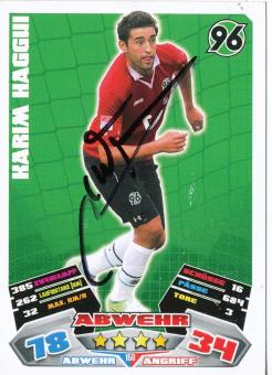 Karim Haggui  Hannover 96   2012/2013 Match Attax Card orig. signiert 
