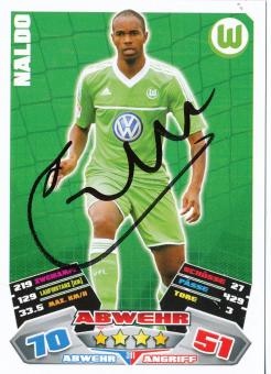 Naldo  VFL Wolfsburg  2012/2013 Match Attax Card orig. signiert 