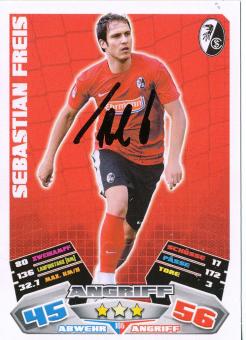 Sebastian Freis  SC Freiburg  2012/2013 Match Attax Card orig. signiert 
