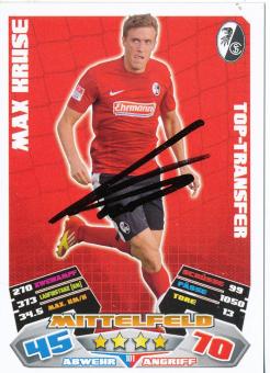 Max Kruse  SC Freiburg  2012/2013 Match Attax Card orig. signiert 