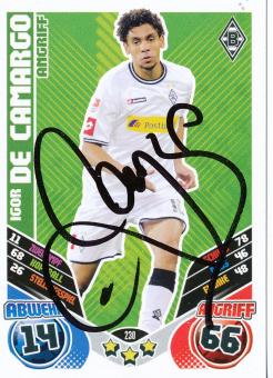 Igor De Camargo  Borussia Mönchengladbach  2011/2012 Match Attax Card orig. signiert 