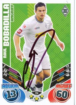 Raul Bobadilla  Borussia Mönchengladbach  2011/2012 Match Attax Card orig. signiert 