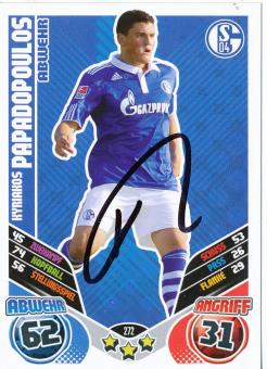 Kyriakos Papadopoulos  FC Schalke 04  2011/2012 Match Attax Card orig. signiert 