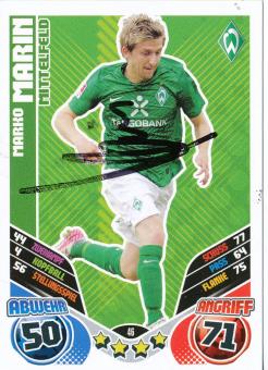 Marko Marin  SV Werder Bremen  2011/2012 Match Attax Card orig. signiert 