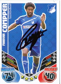 Marvin Compper  TSG 1899 Hoffenheim  2011/2012 Match Attax Card orig. signiert 
