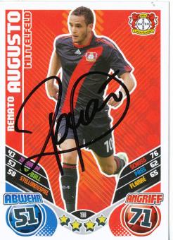 Renato Augusto  Bayer 04 Leverkusen  2011/2012 Match Attax Card orig. signiert 
