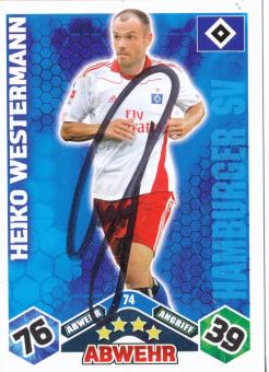 Heiko Westermann  Hamburger SV  2010/2011 Match Attax Card orig. signiert 
