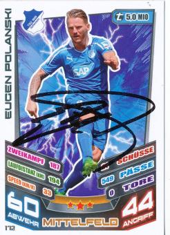 Eugen Polanski  TSG Hoffenheim   2013/2014 Match Attax Card orig. signiert 