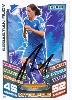 Sebastian Rudy  TSG Hoffenheim   2013/2014 Match Attax Card orig. signiert 