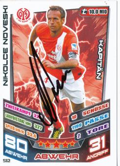 Nicolce Noveski  FSV Mainz 05   2013/2014 Match Attax Card orig. signiert 