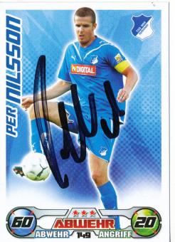 Per Nilsson  TSG 1899 Hoffenheim  2009/2010 Match Attax Card orig. signiert 