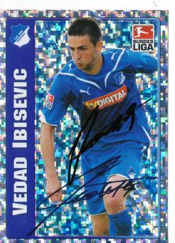 Vedad Ibisevic  TSG 1899 Hoffenheim  2009/2010 Topps  Bundesliga Sticker original signiert 