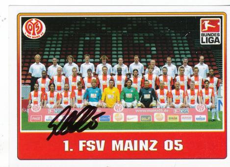 FSV Mainz 05     2009/2010 Topps  Bundesliga Sticker original signiert 