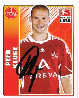 Peer Kluge  FC Nürnberg   2009/2010 Topps  Bundesliga Sticker original signiert 