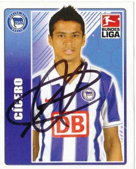 Cicero  Hertha BSC Berlin   2009/2010 Topps  Bundesliga Sticker original signiert 