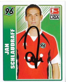 Jan Schlaudraff  Hannover 96   2009/2010 Topps  Bundesliga Sticker original signiert 