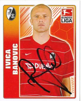 Ivica Banovic  SC Freiburg   2009/2010 Topps  Bundesliga Sticker original signiert 