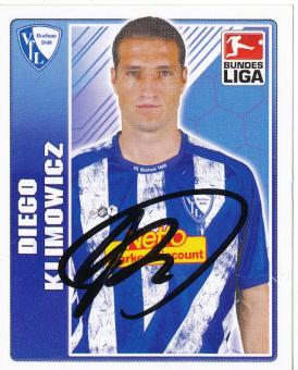 Diego Klimowicz  VFL Bochum   2009/2010 Topps  Bundesliga Sticker original signiert 