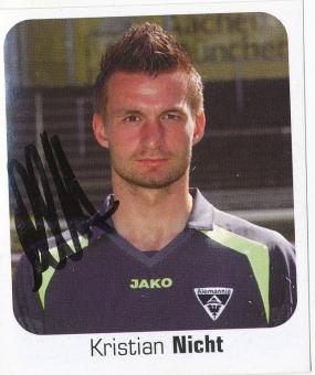 Kristian Nicht  Alemania Aachen  2006/2007  Panini Bundesliga Sticker original signiert 