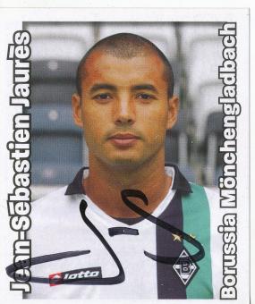 Jean Sebastian Jaures  Borussia Mönchengladbach  2008/2009  Panini Bundesliga Sticker original signiert 