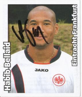 Habib Bellaid  Eintracht Frankfurt  2008/2009  Panini Bundesliga Sticker original signiert 