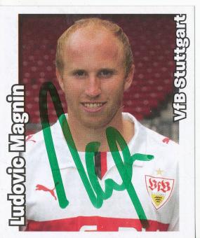Ludovic Magnin  VFB Stuttgart  2008/2009  Panini Bundesliga Sticker original signiert 