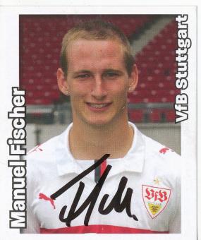 Manuel Fischer  VFB Stuttgart  2008/2009  Panini Bundesliga Sticker original signiert 