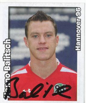 Hanno Balitsch  Hannover 96    2008/2009  Panini Bundesliga Sticker original signiert 