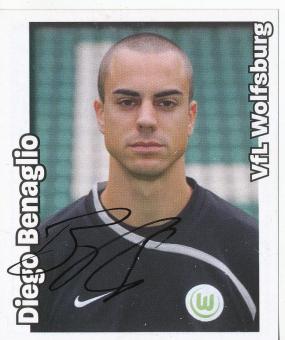 Diego Benaglio  VFL Wolfsburg   2008/2009  Panini Bundesliga Sticker original signiert 