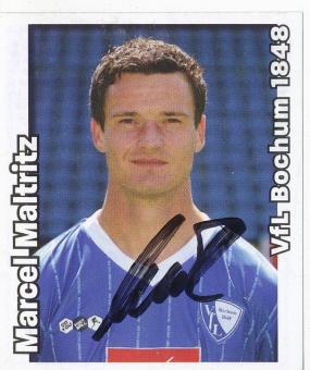 Marcel Maltritz  VFL Bochum   2008/2009  Panini Bundesliga Sticker original signiert 