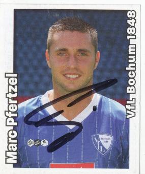 Marc Pfertzel  VFL Bochum   2008/2009  Panini Bundesliga Sticker original signiert 