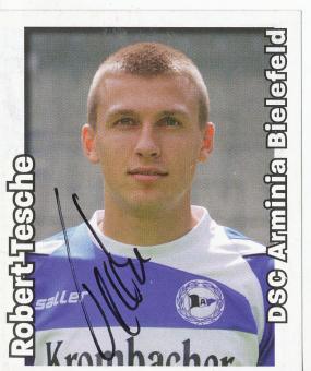 Robert Tesche  Arminia Bielefeld   2008/2009  Panini Bundesliga Sticker original signiert 